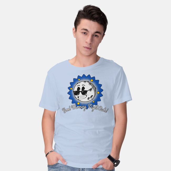 Good Morning Night Owls-Mens-Basic-Tee-sillyindustries