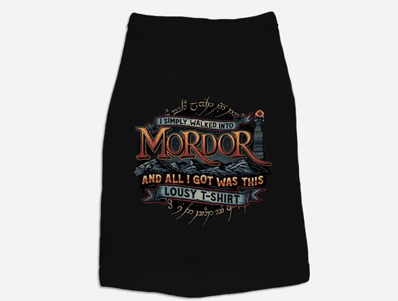 Mordor Vacation