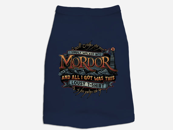 Mordor Vacation