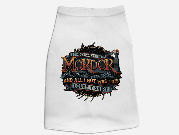 Mordor Vacation