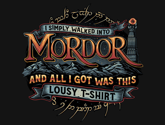 Mordor Vacation