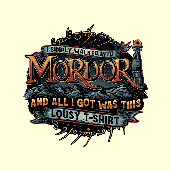 Mordor Vacation-None-Fleece-Blanket-glitchygorilla