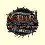 Mordor Vacation-Unisex-Kitchen-Apron-glitchygorilla