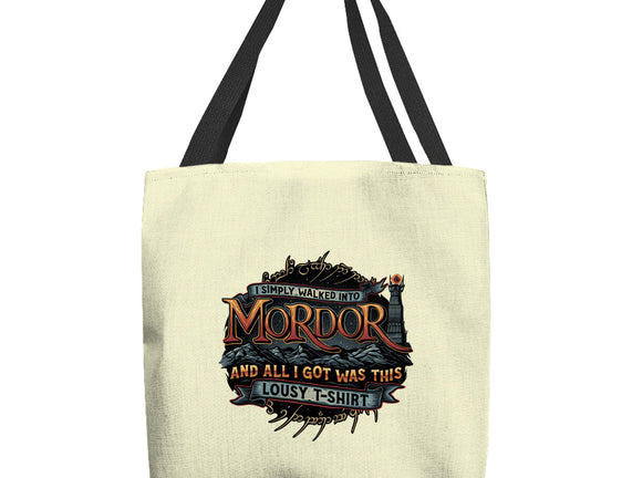 Mordor Vacation