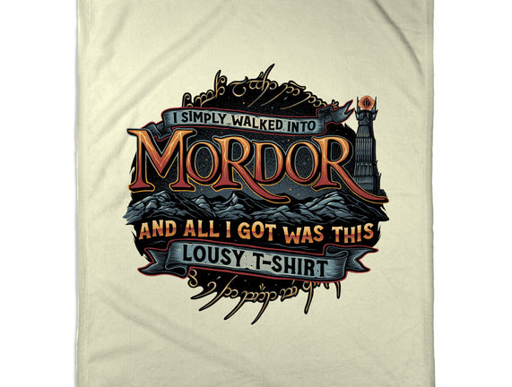 Mordor Vacation