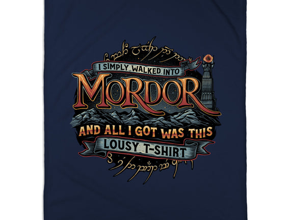 Mordor Vacation