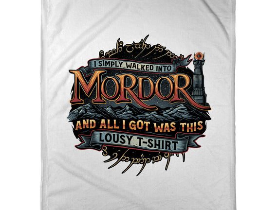 Mordor Vacation