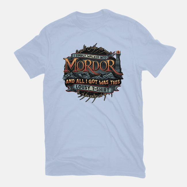 Mordor Vacation-Mens-Heavyweight-Tee-glitchygorilla