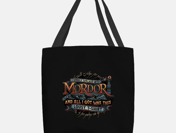 Mordor Vacation