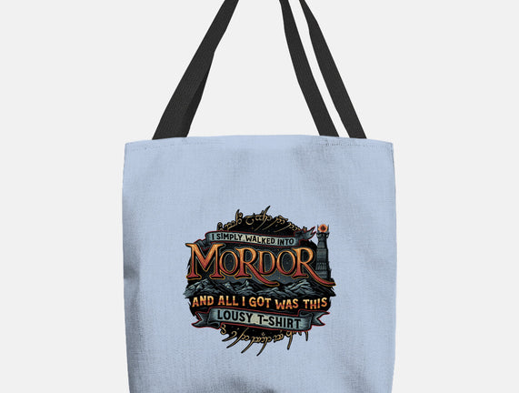 Mordor Vacation