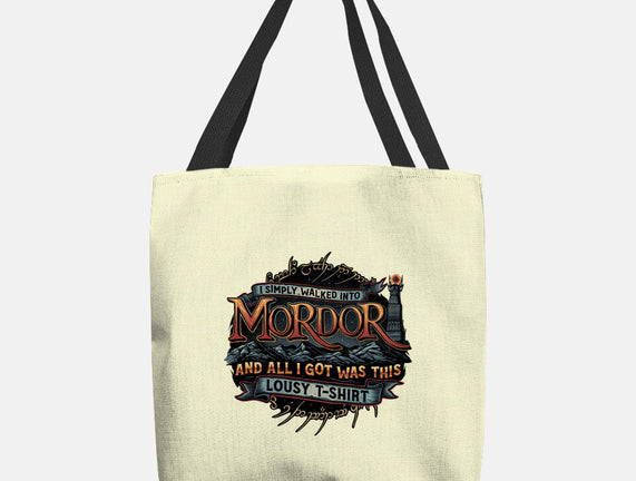 Mordor Vacation