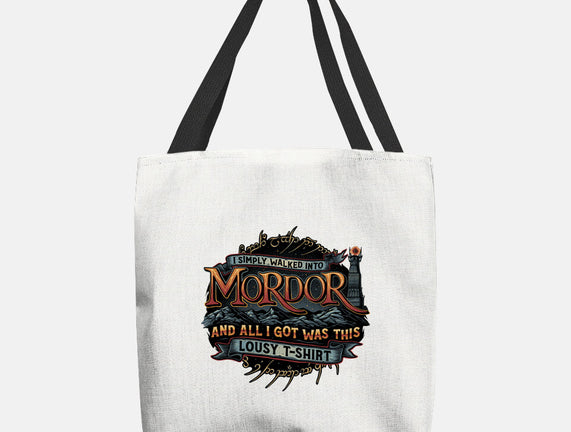 Mordor Vacation