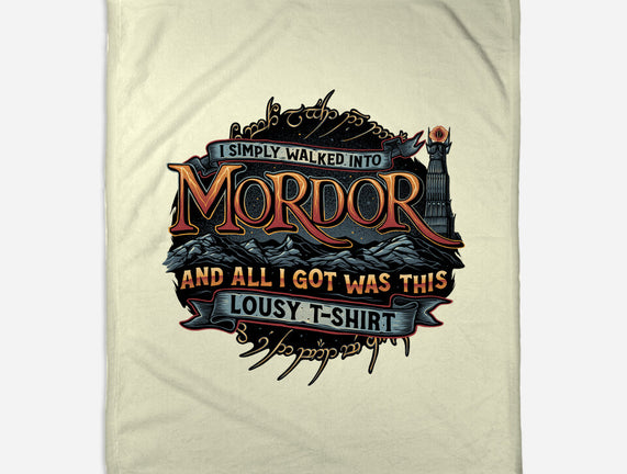 Mordor Vacation