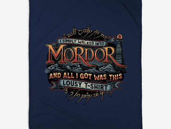 Mordor Vacation