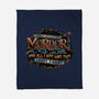 Mordor Vacation-None-Fleece-Blanket-glitchygorilla