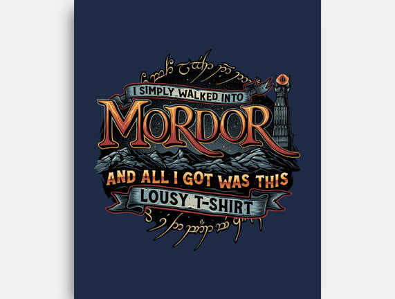 Mordor Vacation