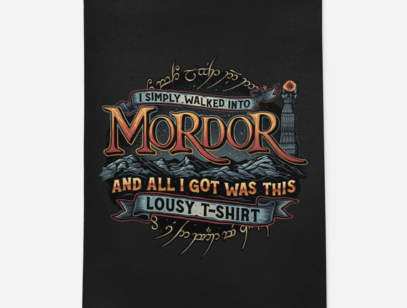 Mordor Vacation