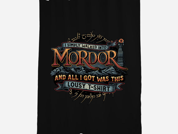 Mordor Vacation