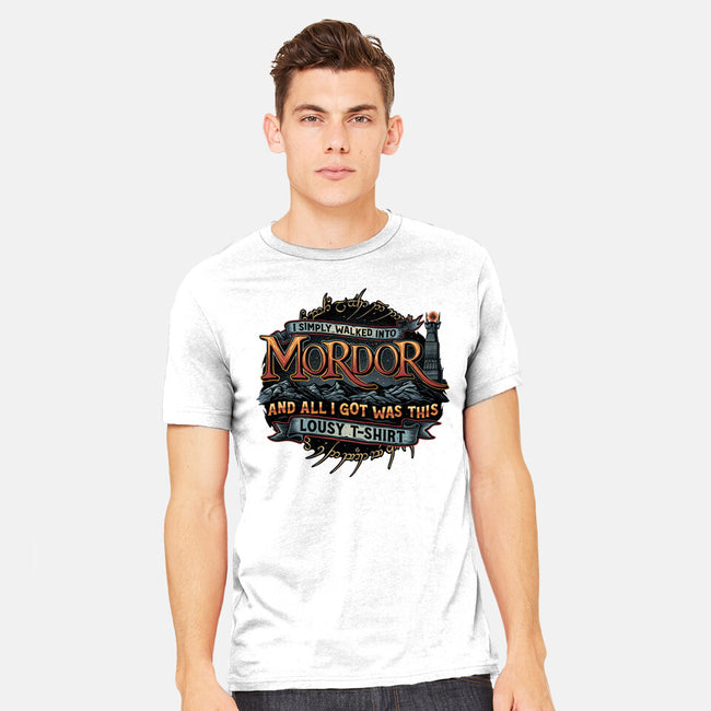 Mordor Vacation-Mens-Heavyweight-Tee-glitchygorilla