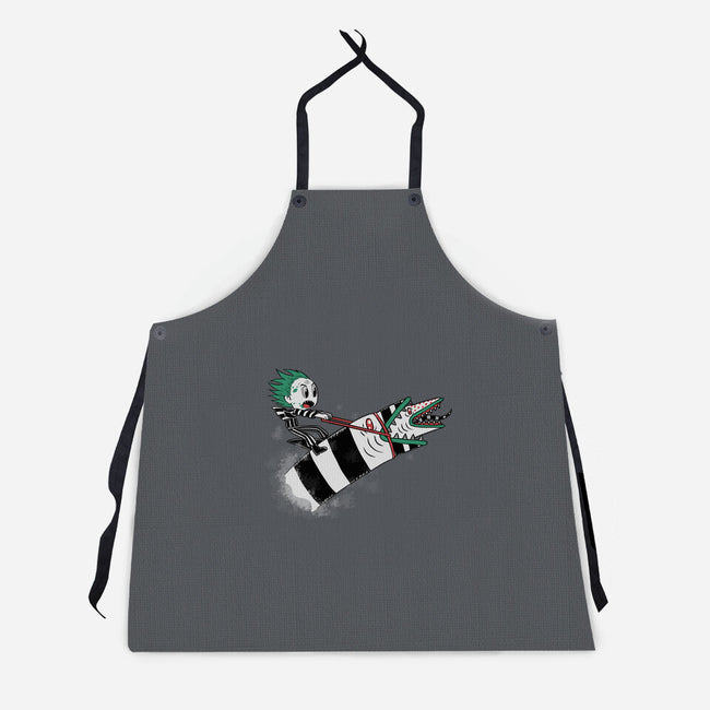 Sandworm Rider-Unisex-Kitchen-Apron-naomori