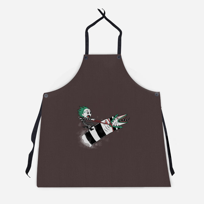 Sandworm Rider-Unisex-Kitchen-Apron-naomori