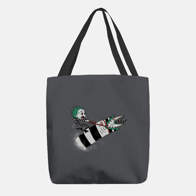 Sandworm Rider-None-Basic Tote-Bag-naomori