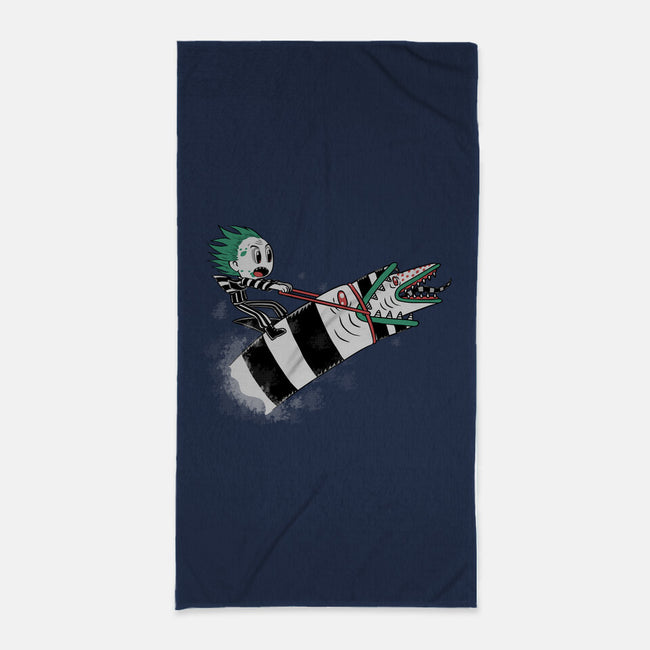 Sandworm Rider-None-Beach-Towel-naomori