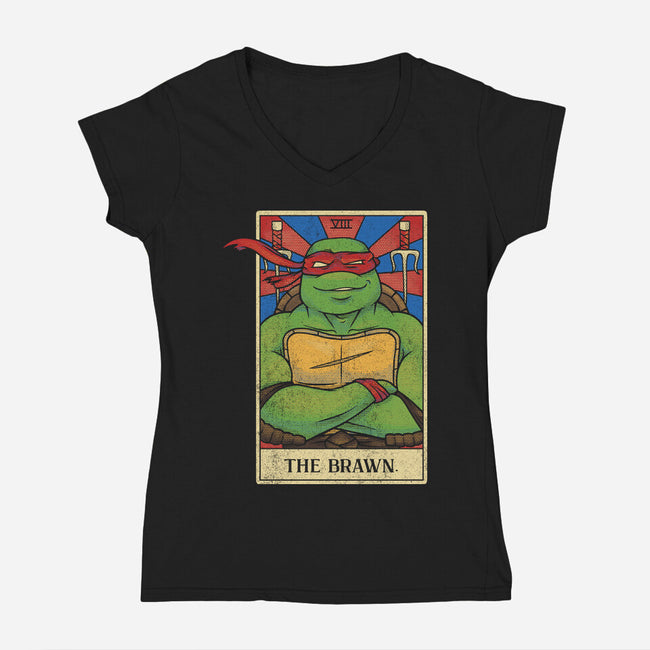 Raph-Womens-V-Neck-Tee-turborat14