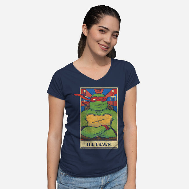 Raph-Womens-V-Neck-Tee-turborat14