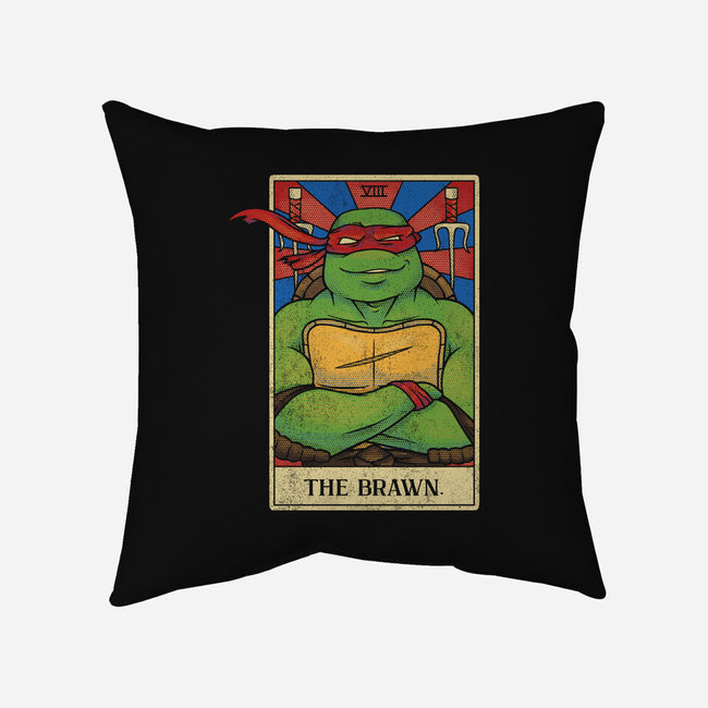 Raph-None-Removable Cover-Throw Pillow-turborat14