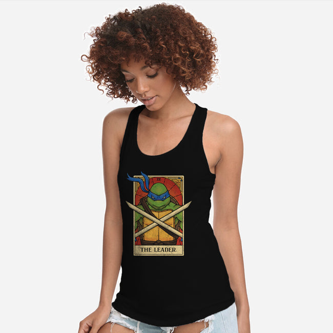 The Leader Tarot-Womens-Racerback-Tank-turborat14