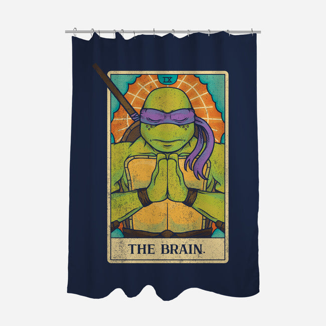 The Brain Tarot-None-Polyester-Shower Curtain-turborat14