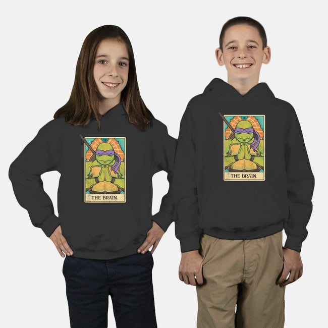 The Brain Tarot-Youth-Pullover-Sweatshirt-turborat14