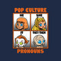 Pop Culture Pronouns-Baby-Basic-Tee-Boggs Nicolas