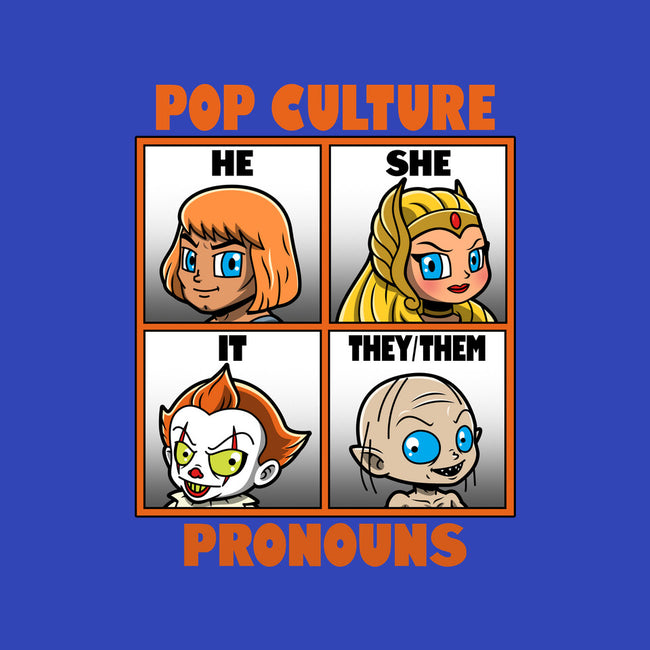 Pop Culture Pronouns-Womens-Basic-Tee-Boggs Nicolas