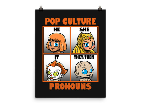 Pop Culture Pronouns