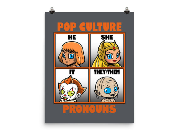 Pop Culture Pronouns