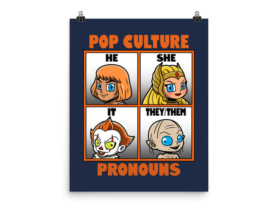 Pop Culture Pronouns