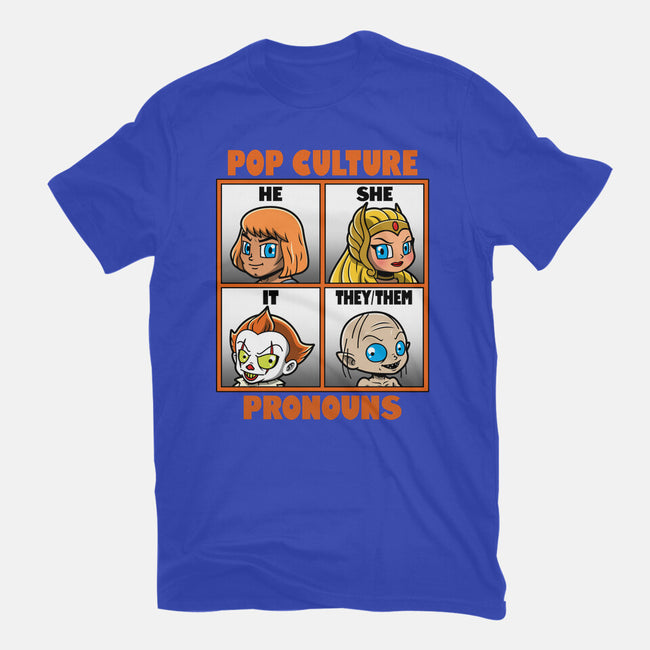 Pop Culture Pronouns-Youth-Basic-Tee-Boggs Nicolas