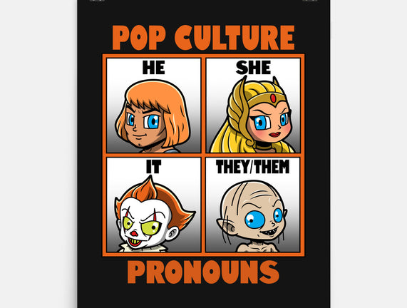 Pop Culture Pronouns