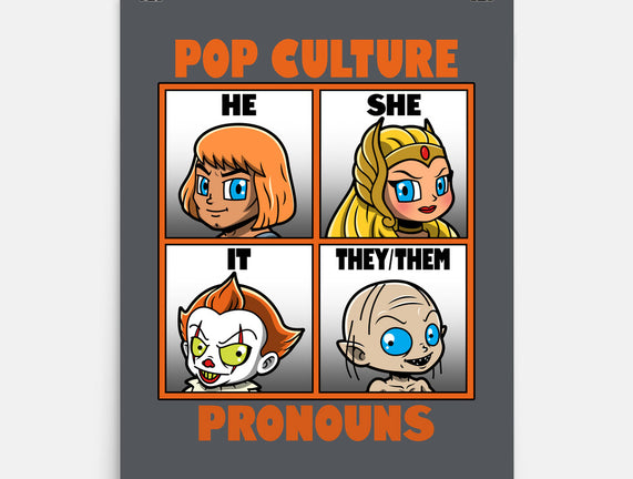 Pop Culture Pronouns