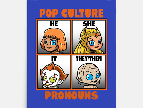 Pop Culture Pronouns