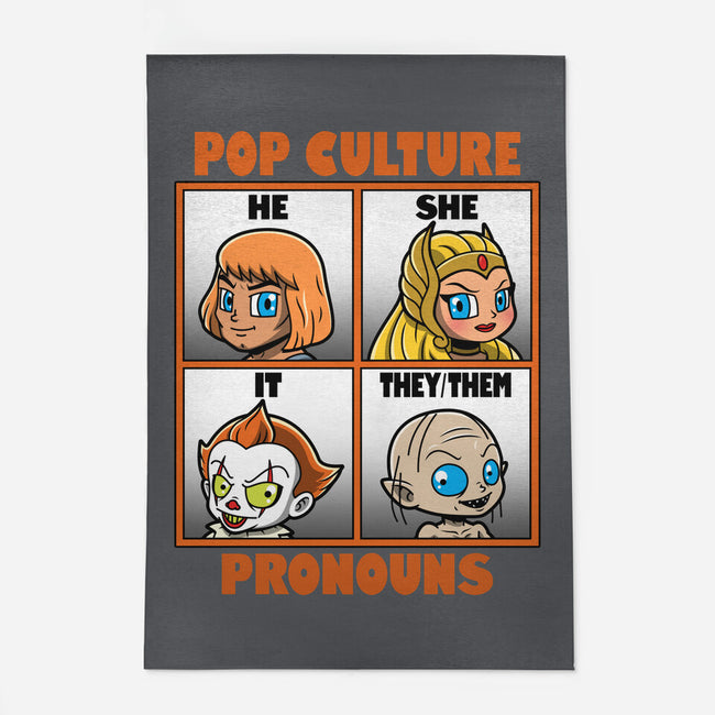 Pop Culture Pronouns-None-Indoor-Rug-Boggs Nicolas