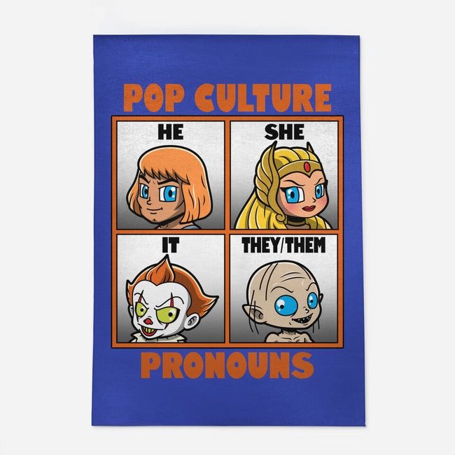 Pop Culture Pronouns-None-Indoor-Rug-Boggs Nicolas