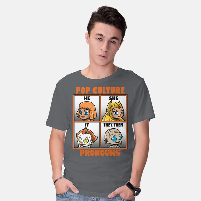 Pop Culture Pronouns-Mens-Basic-Tee-Boggs Nicolas