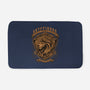 Orange Lion Emblem-None-Memory Foam-Bath Mat-Astrobot Invention