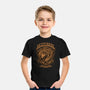 Orange Lion Emblem-Youth-Basic-Tee-Astrobot Invention