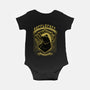 Yellow Badger Emblem-Baby-Basic-Onesie-Astrobot Invention