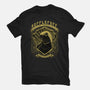 Yellow Badger Emblem-Mens-Basic-Tee-Astrobot Invention