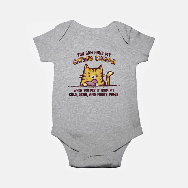 I Will Keep My Oxford Comma-Baby-Basic-Onesie-kg07